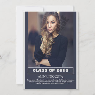 Graduation Announcement and Invitation