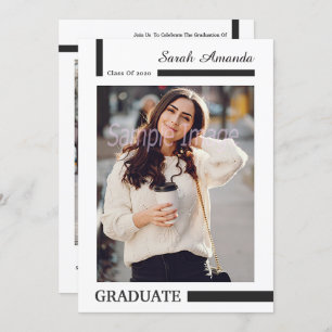 Graduation Announcement and Invitation