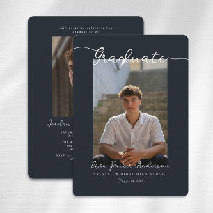 Graduation Announcement and Invitation with Photo