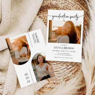 Graduation Announcement Card, Graduation Party