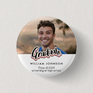 Graduation Announcement Class of 2023 3 Cm Round Badge