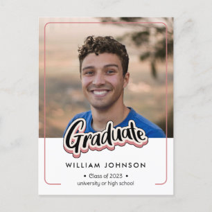 Graduation Announcement Class of 2023 Postcard