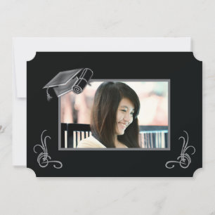 Graduation Announcement Custom Photo &  Name