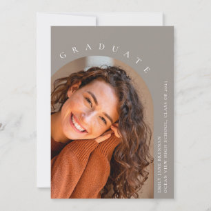 Graduation Announcement Grad Photo Card