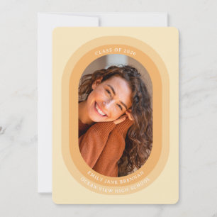 Graduation Announcement Grad Photo Card