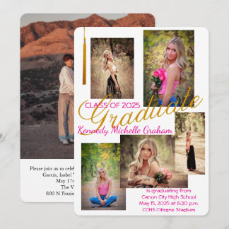 Graduation announcement Invitation