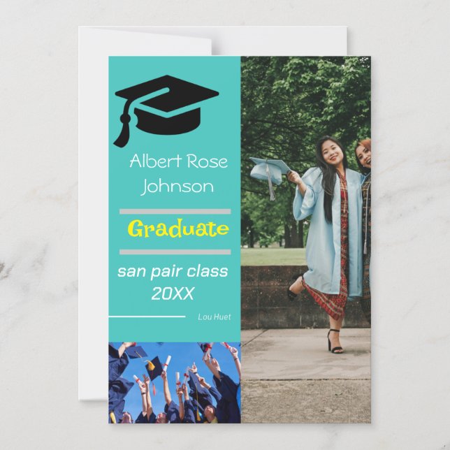 Graduation Announcement Invite | Gr Party (Front)