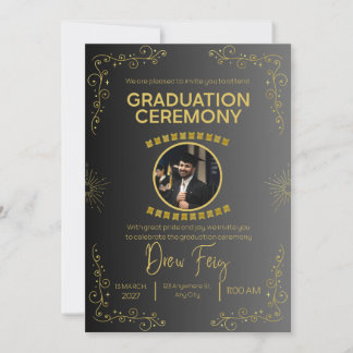 Graduation announcement invite| Graduation party