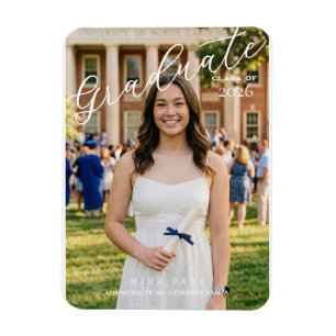 Graduation Announcement Magnet