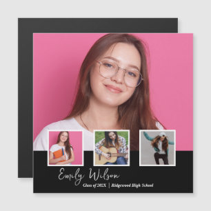 Graduation Announcement Magnet   Photo Keepsake 