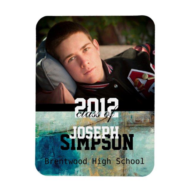 Graduation Announcement magnets (Vertical)