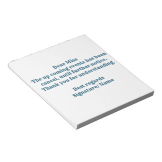 GRADUATION ANNOUNCEMENT NOTE. NOTEPAD