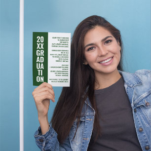 Graduation Announcement/Party Invitation [Green]