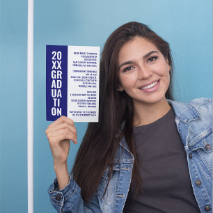 Graduation Announcement/Party Invitation [Purple]