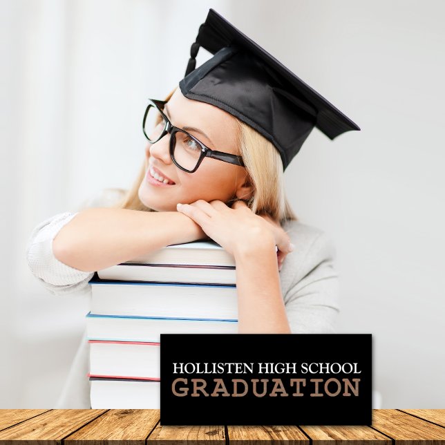 Graduation Announcement/ Party Invitations [Black] (Creator Uploaded)