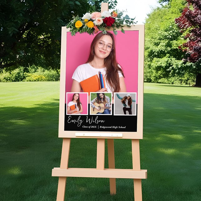 Graduation Announcement Poster | Photo Keepsake (Graduation Announcement Poster | Class of 2026 Photo Graduation Poster | Modern Senior Keepsake)