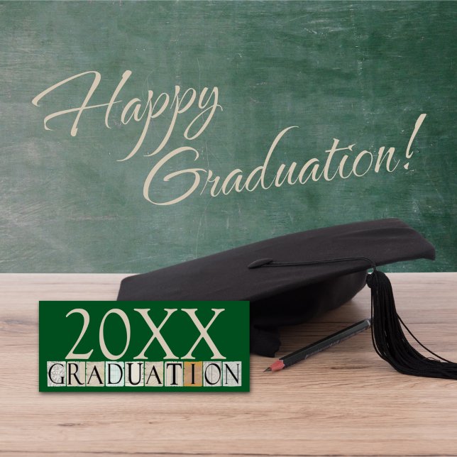 Graduation Announcements/Party Invitations [Green] (Creator Uploaded)