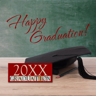 Graduation Announcements/Party Invitations {Red}