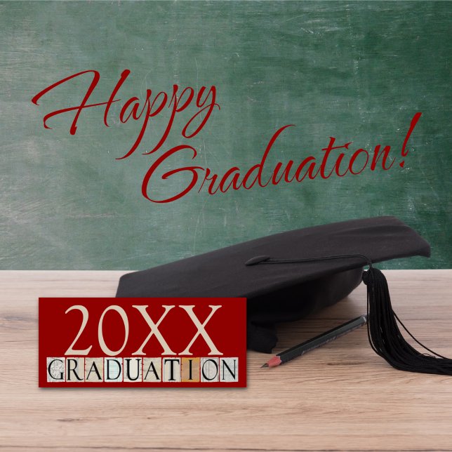 Graduation Announcements/Party Invitations {Red} (Creator Uploaded)