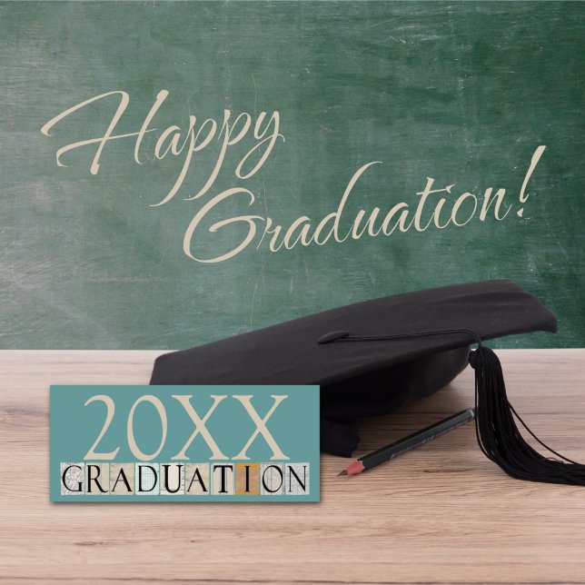 Graduation Announcements/Party Invitations [Teal] (Creator Uploaded)