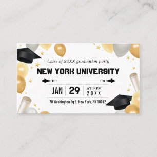 Graduation Appointment Card