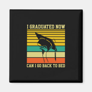 Graduation Art I Graduated Now Magnet