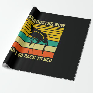 Graduation Art I Graduated Now Wrapping Paper