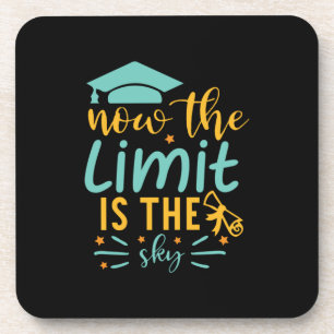 Graduation Art Now The Limit Is The Sky Coaster