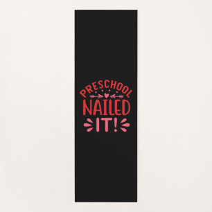 Graduation Art   Preschool Nailed It Yoga Mat