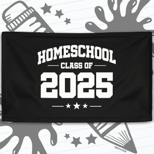 Graduation Back to Home School Class of 2025 Banner