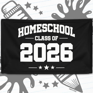 Graduation Back to Home School Class of 2026 Banner