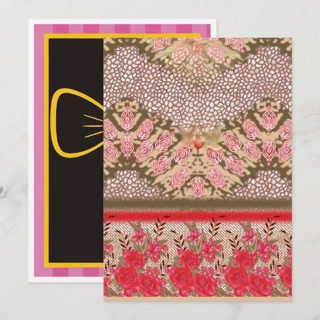 Graduation, Birthday & Holiday Announcement Cards (Front/Back)