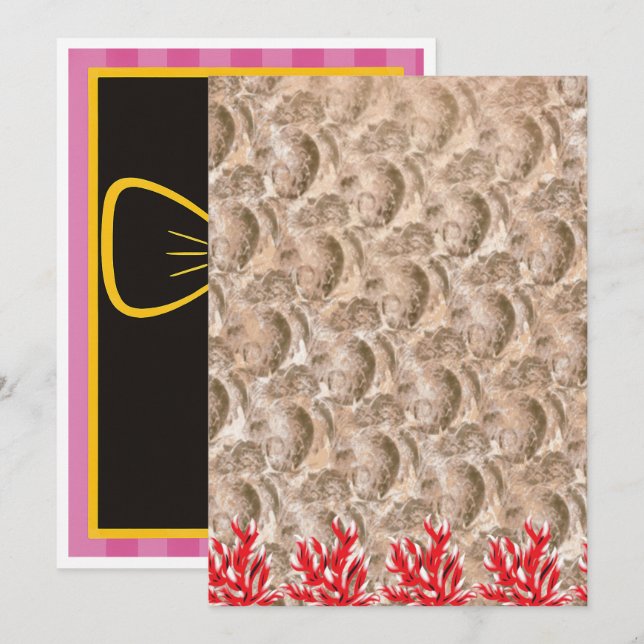 Graduation & Birthday Party Invitation Cards (Front/Back)