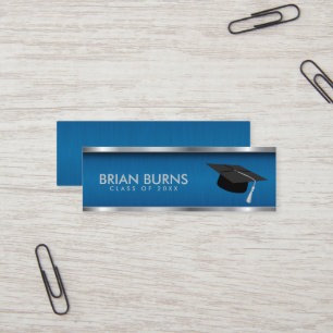 Graduation - Blue Insert Card