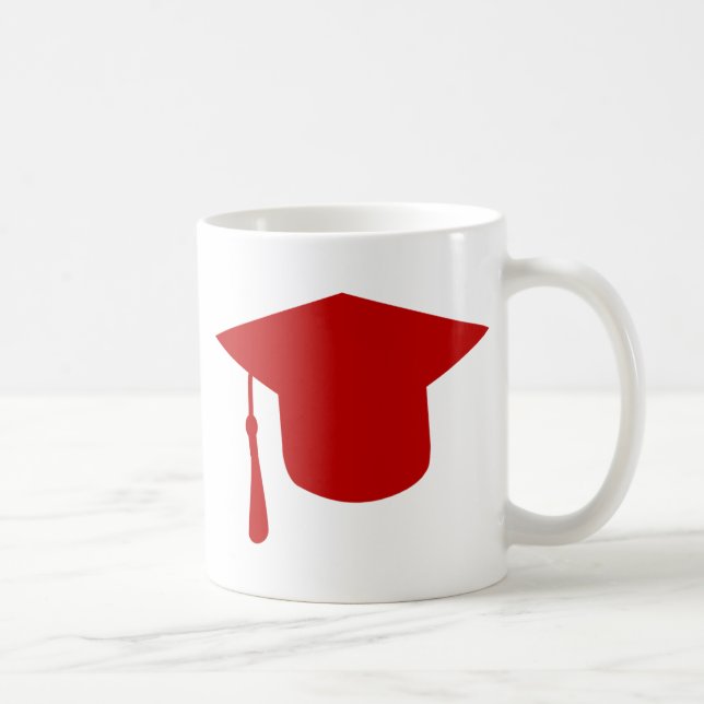 Graduation Cap Coffee Mug (Right)