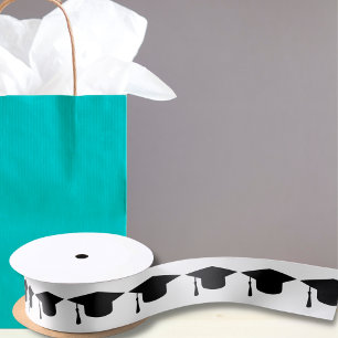 Graduation Cap Custom School colours Satin Ribbon