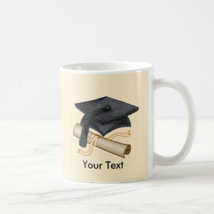 Graduation Cap Diploma Coffee Mug