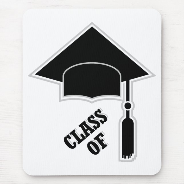 Graduation Cap Mouse Pad (Front)