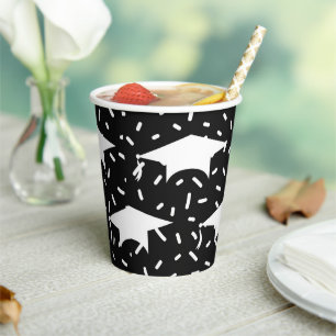 Graduation Cap Paper Cups