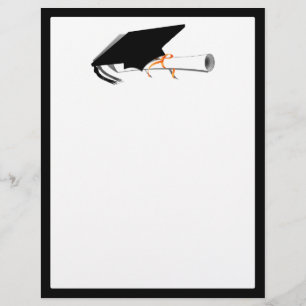 Graduation Cap With Diploma Flyer