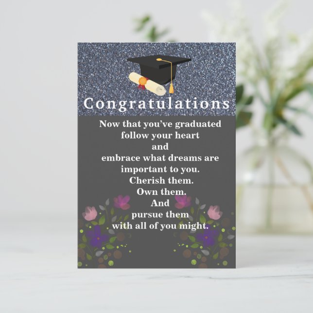 Graduation Card (Standing Front)