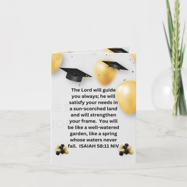 GRADUATION CARD 1 (Front)