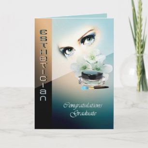 Graduation card for Aesthetician