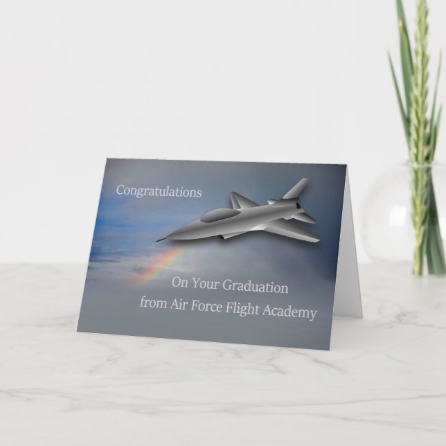 Graduation Card from Air Force Flight Adademy (Front)
