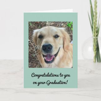 Graduation Card - Golden Retriever