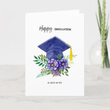 Graduation Card -Happy Graduation! So proud of you