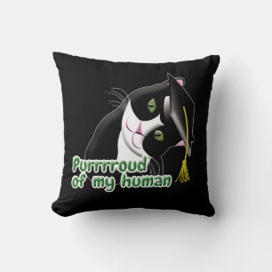 Graduation Cat Cushion