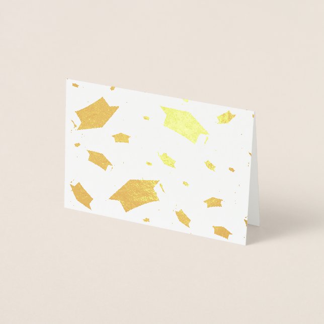 Graduation Celebration Foil Card (Front)