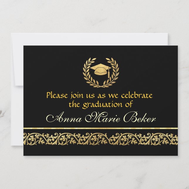 Graduation Celebration Invitation (Front)