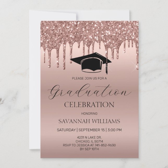 Graduation Celebration Invitation (Front)
